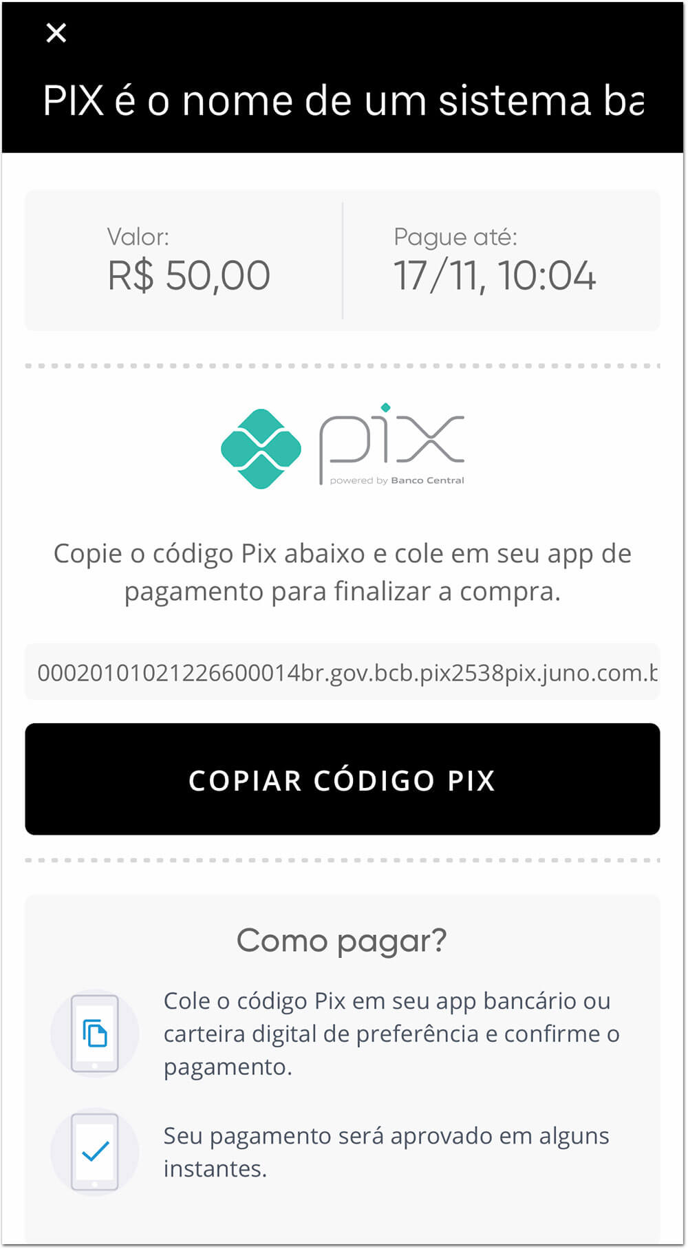 uberpix3 Como pagar o UBER com o Pix